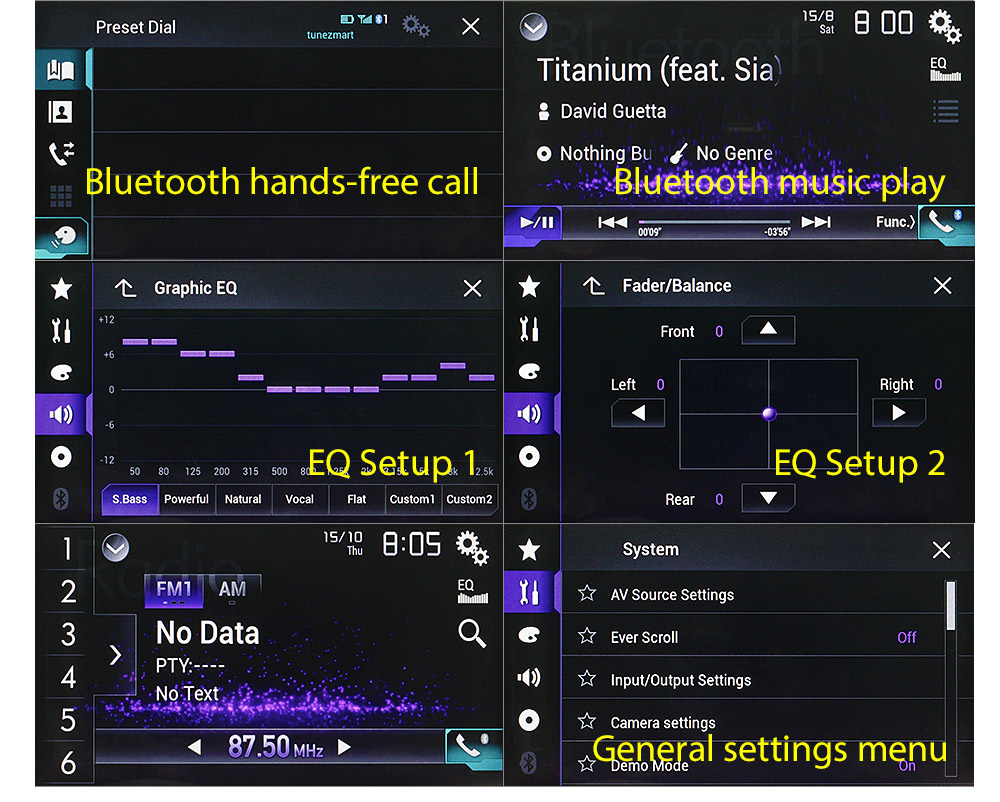 AVH X8850BT FR DVD screenshot 2