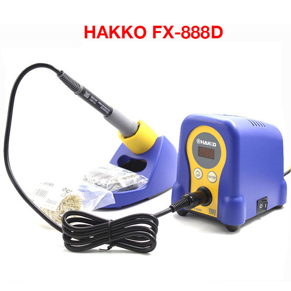 HAKKO FX888D Digital Display 70w Soldering Iron Station ESDSafe with