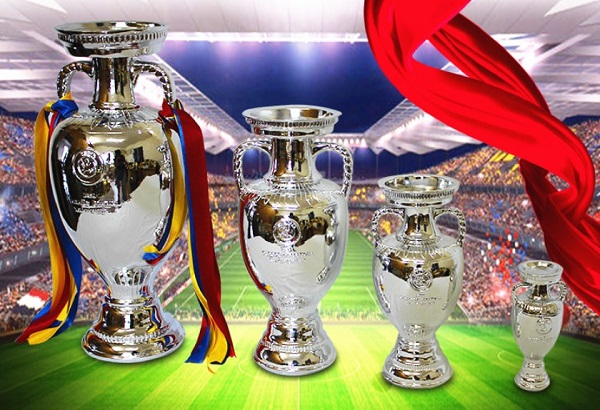 Replica UEFA European Championship Trophy Euro Cup Europe Nations