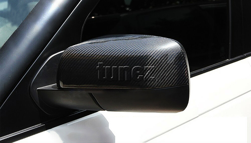 CFD401 Land Rover Discovery 4 2nd Generation Gen L319 2009 2010 2011 2012 2013 Pre-facelift S SE HSE Luxury XS GS Aftermarket Original Real Carbon Fiber Black Finish Side Mirror Cover Car 100% Grade A Quality Australia UK European USA Autotunez tunez