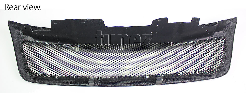 Subaru Forester SH 2008 2009 2010 2011 2012 Carbon Fiber Front Grille Grill 100% Original Real Carbon Black Mesh Glossy Sports STi