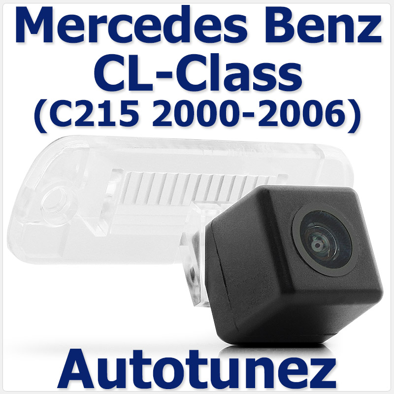 DC008 Mercedes Benz CL Class C215 W215 Dedicated Car Rear Reversing Camera Backup View Back With UK Europe USA United States of America Australia Safety Tunez