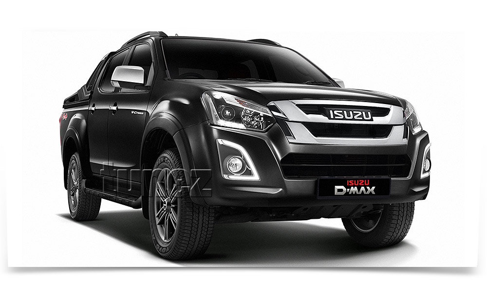 DRL10 Isuzu D-Max DMax RT85 Facelift 2nd generation gen Series EX SX LS-U LS-M X-Runner 2017 2018 2019 LED Fog Light Foglight UK United Kingdom USA Australia Europe Daytime Day Running Light DRL Day-Running-Light Lamp Front Lights Light White Set Kit For Car Turn Signal Indicator Amber Dimmed Dimmer Dim Aftermarket Pair 