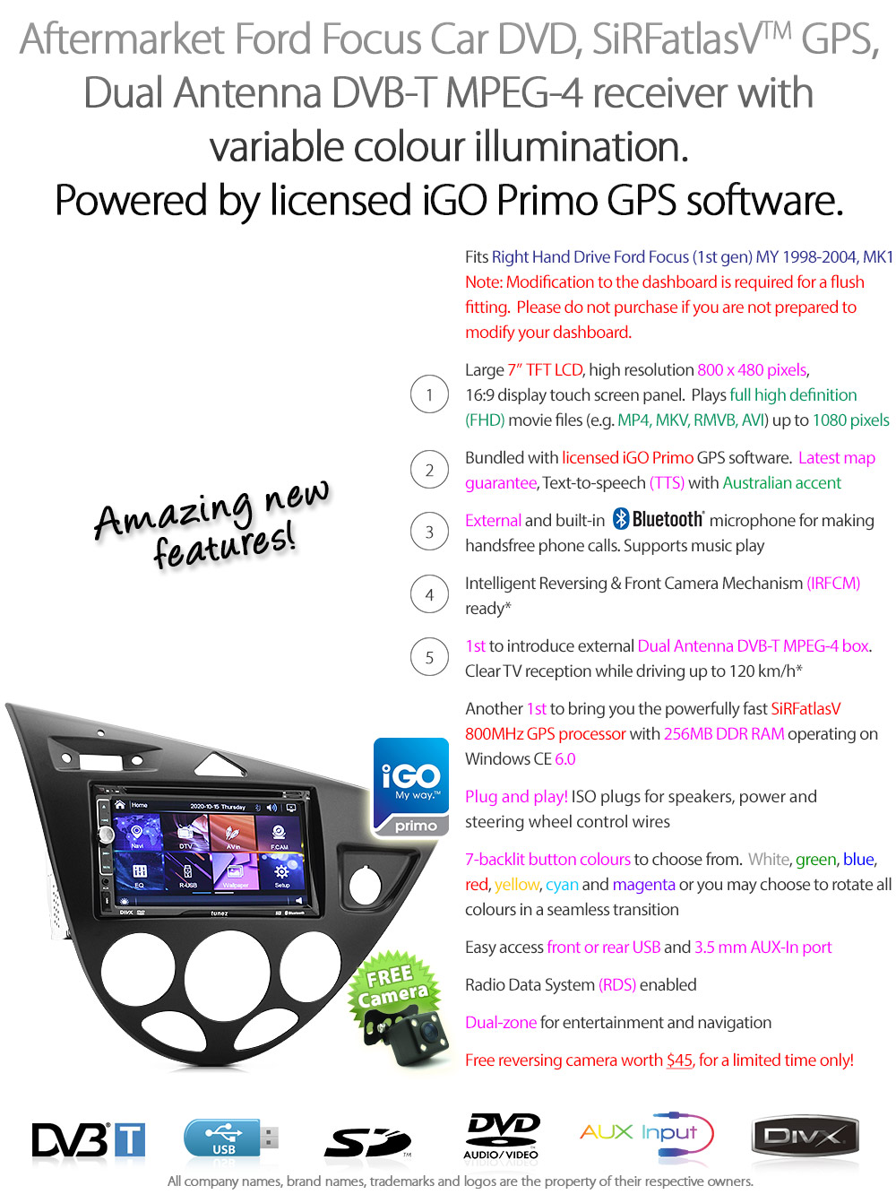 [DIAGRAM] 2002 2003 2004 Ford Focus Fm Cd Radio Stereo 2001 2000 Wiring