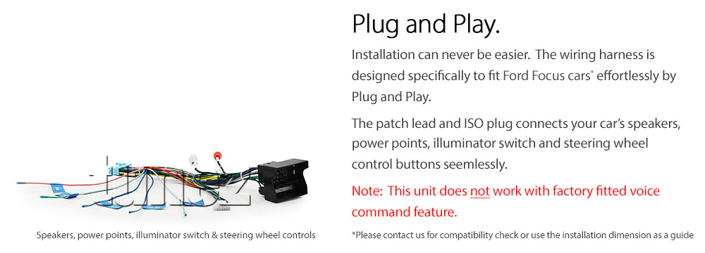 FF31AND GPS Aftermarket Ford Focus 2nd Second Generation Gen Europe European Australia LS ST LV Series MK2 Chassis Year 2005 2006 2007 2008 2009 2010 2011 capacitive 9 inches touchscreen Universal Double DIN Latest Australia UK European USA Original CarPlay Android Auto 10 Car USB player radio stereo 4G LTE WiFi head unit details Aftermarket External and Internal Microphone Bluetooth Europe Sat Nav Navi Plug and Play ISO Plug Wiring Harness Matching Fascia Kit Facia Free Reversing Camera Album Art ID3 Tag RMVB MP3 MP4 AVI MKV Full High Definition FHD 1080p DAB+ Digital Radio DAB + Connects2 CTSIZ001.2