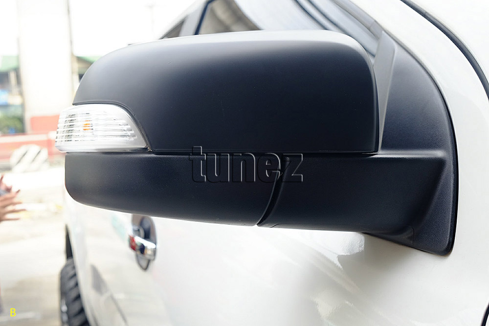 FRM02 Ford Ranger PX MK2 MK3 MKII MKIII T6 Wildtrak XL XLS XLT Limited 2 Side Mirror Vent Cover Matte Matt Black FX4 M-Sport Look For Car Aftermarket Pair 2015 2016 2017 2018 2019 2020 Australia United Kingdom UK European Europe USA tunez