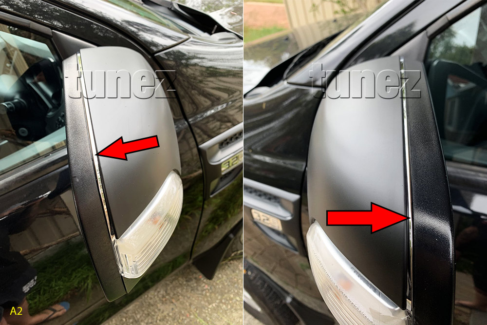 FRM02MC Ford Ranger PX MK1 MK2 MK3 MKI MKII MKIII T6 Wildtrak XL XLS XLT FX4 Limited 2 Raptor Side Mirror Cover Matte Matt Black Edition M-Sport Look For Car Aftermarket Pair 2012 2013 2014 2015 2016 2017 2018 2019 2020 Australia United Kingdom UK European Europe USA tunez
