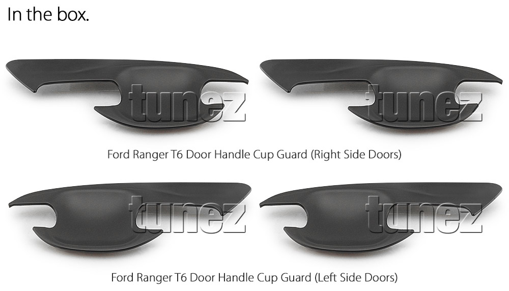 NVM06 Nissan Navara NP300 NP 300 D23 Series X-Trail T32 Qashqai J11 DX RX ST ST-X SL Visia Acenta Acenta+ N-Connecta Tekna LED Fog Light UK United Kingdom USA Australia Europe Matte Matt Black Night Dark Sky Series Edition Door Handle Cup Guard Protector Cover Passenger Front Rear Side For Car Aftermarket Set Pair 2014 2015 2016 2017 2018 2019 2020