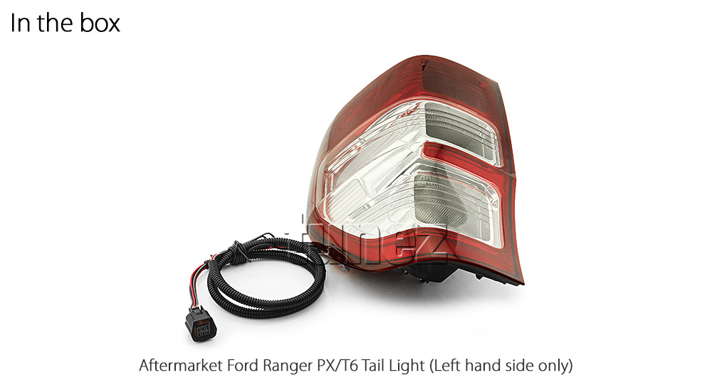 FRR06L Left Side Only OEM Standard Original Ford Ranger PX MK1 MK2 MKII MKI T6 2012 2013 2014 2015 2016 2017 2018 2019 Wildtrak XL XLS XLT Tail Rear Lamp Lights For Car Taillights Rear Lamp Light Aftermarke