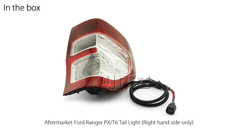 FRR06R Right Side Only OEM Standard Original Ford Ranger PX MK1 MK2 MKII MKI T6 2012 2013 2014 2015 2016 2017 2018 2019 Wildtrak XL XLS XLT Tail Rear Lamp Lights For Car Taillights Rear Lamp Light Aftermarke