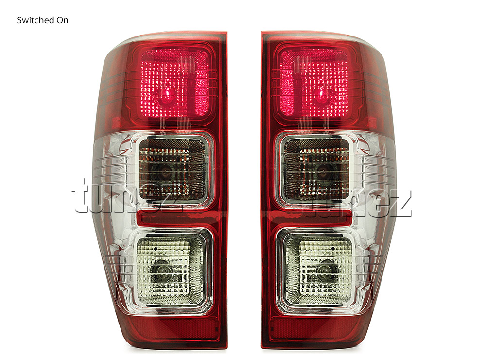 FRR06 OEM Standard Original A Pair Set Ford Ranger PX MK1 MK2 MKII MKI T6 2012 2013 2014 2015 2016 2017 2018 2019 Wildtrak XL XLS XLT Tail Rear Lamp Lights For Car Taillights Rear Lamp Light Aftermarket