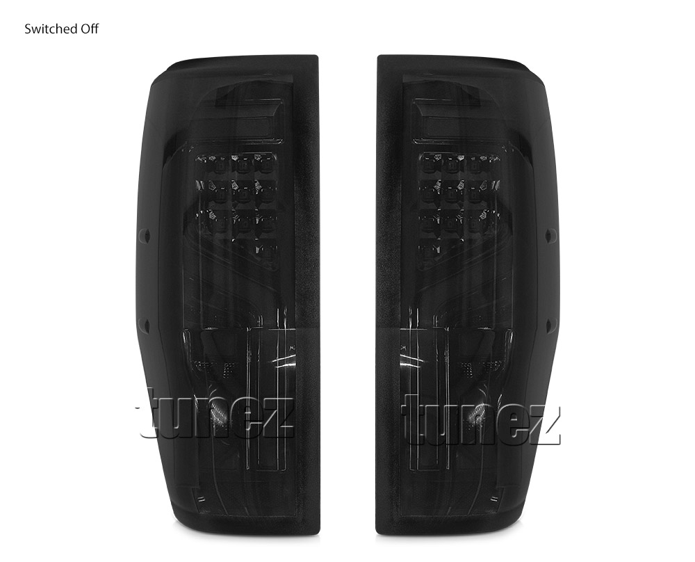 FRR17 Ford Ranger PX T6 MK1 MK2 MKI MKII MKIII MK3 Wildtrak XL XLS XLT FX4 Limited 2 Black Edition Smoked Smoke Full LED Tail Rear Lamp Lights For Car Truck Taillights Light Aftermarket Australia United Kingdom UK European Europe Pair Set Left Right 2011 2012 2013 2014 2015 2016 2017 2018 2019 2020 Sequential Motion Turn Signal Indicators Reversing Reverse Tunez