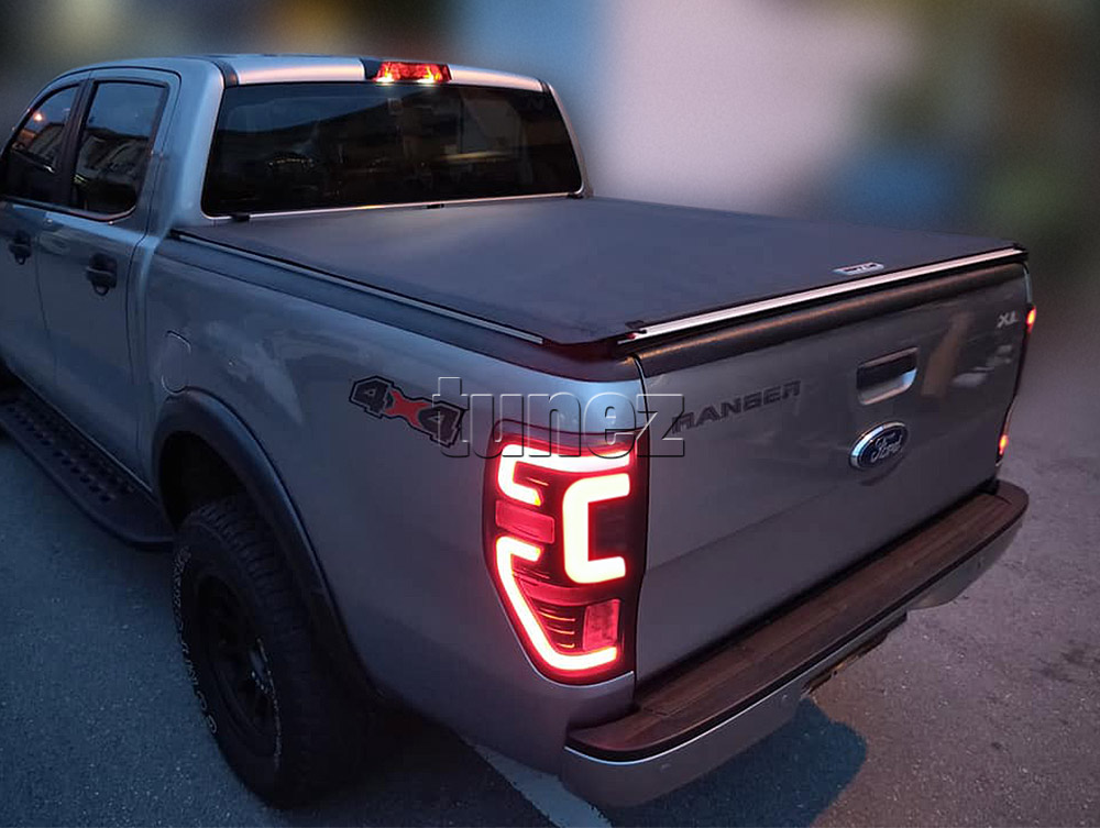 FRR20 Ford Ranger PX T6 Raptor Smoked Smoke F-150 F150 Falcon Wing Black Edition Styled Three LED Tail Rear Lamp Lights For Car Autotunez Tunez Taillights Rear Light OEM Aftermarket Pair Set 2018 2019 2020 2021 OEM Manufacturer Premier Series 1-Year 12-month Warranty Style Look 2.0 Bi Turbo CDI Bi-Turbo