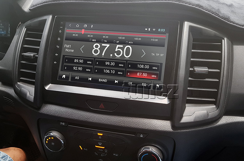 Android Car MP3 Player For Ford Ranger T6 PX Mk2 Radio Stereo Head Unit Fascia A | eBay