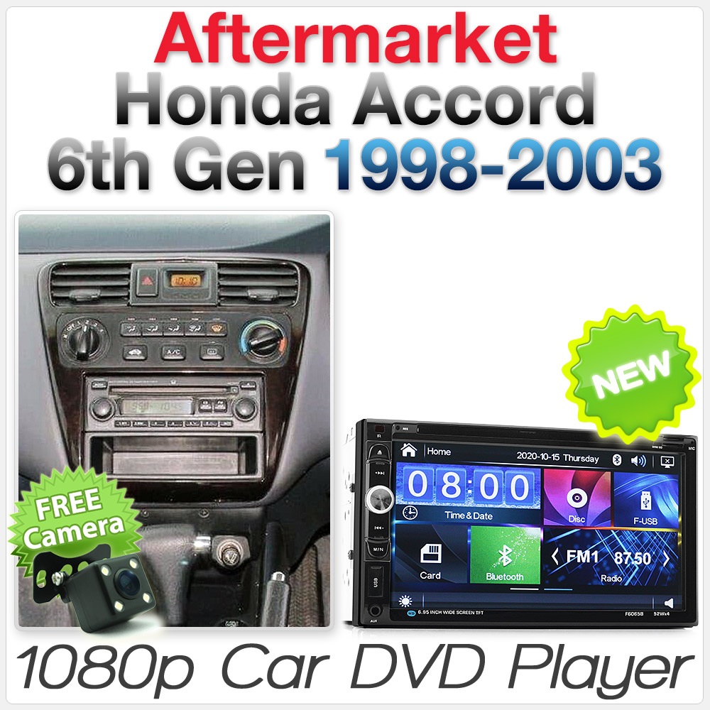 7" Car DVD Player MP3 For Honda Accord 1998-2003 Stereo Radio USB Head Unit MP4