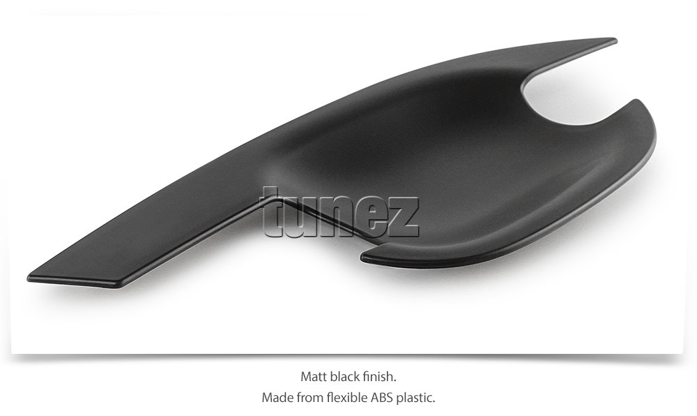 HCM05 Holden SUV Chevrolet Colorado Side Mirror Cover Guard Protector ABS Trim Generation Gen RG LT LTZ LS LSX Z71 Matt Matte Material Black OEM Fitting Aftermarket Door Handle Cup Guard Protector Cover Passenger Front Rear Side For Car Aftermarket Set Pair 2012 2013 2014 2015 2016 2017 2018 2019 2020