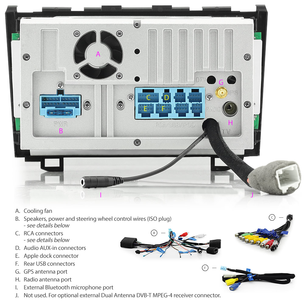 Car Audio Wiring Diagrams Honda Cr V