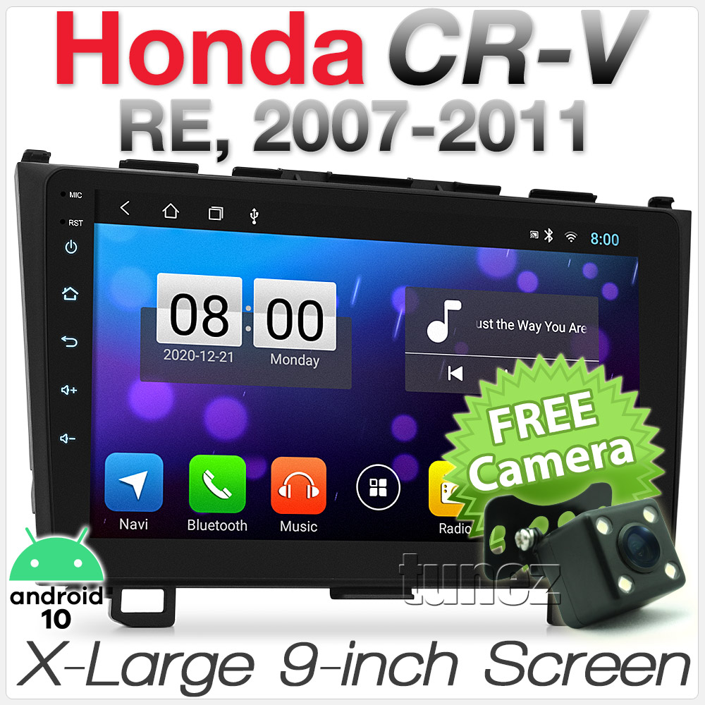 9" Android Car MP3 Player For Honda CR-V CRV 2007-2011 RE Radio Stereo MP4 Fascia