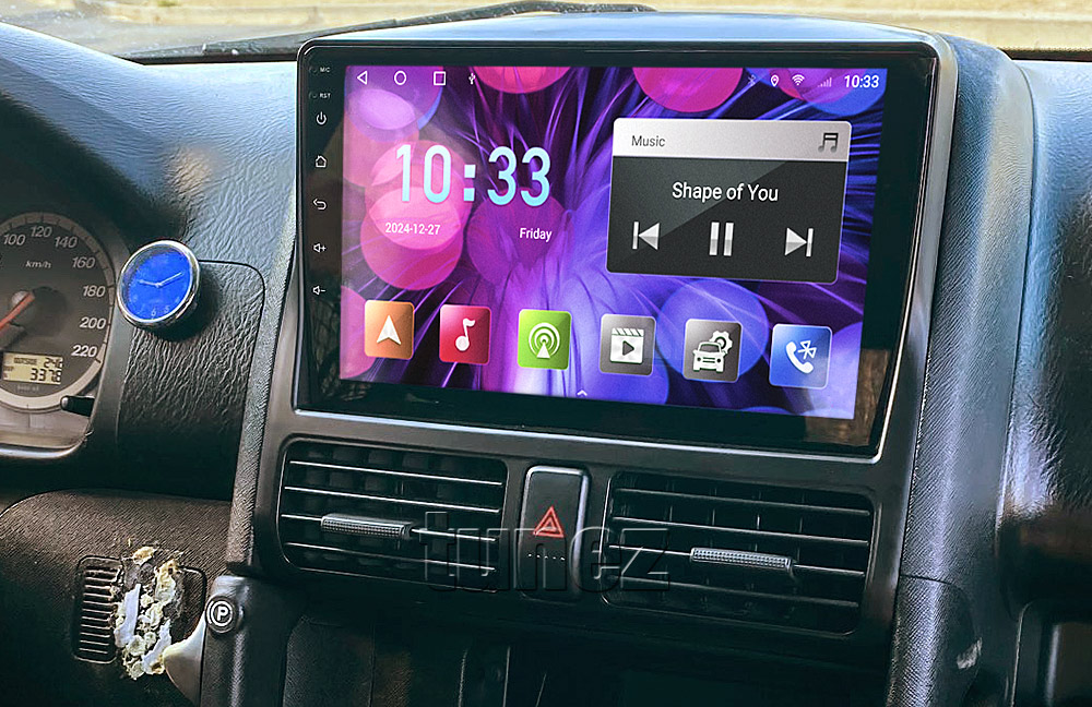 HCRV29AND GPS Aftermarket Honda CR-V CRV Year 2002 2003 2004 2005 2006 RD chassis 9-inch touchscreen Universal Double DIN Latest Australia UK European USA Original CarPlay Android Auto 10 Car USB player radio stereo 4G LTE WiFi head unit details Aftermarket External and Internal Microphone Bluetooth Europe Sat Nav Navi Plug and Play ISO Plug Wiring Harness Matching Fascia Kit Facia Free Reversing Camera Album Art ID3 Tag RMVB MP3 MP4 AVI MKV Full High Definition FHD 1080p DAB+ Digital Radio DAB + Connects2 CTSIZ001.2