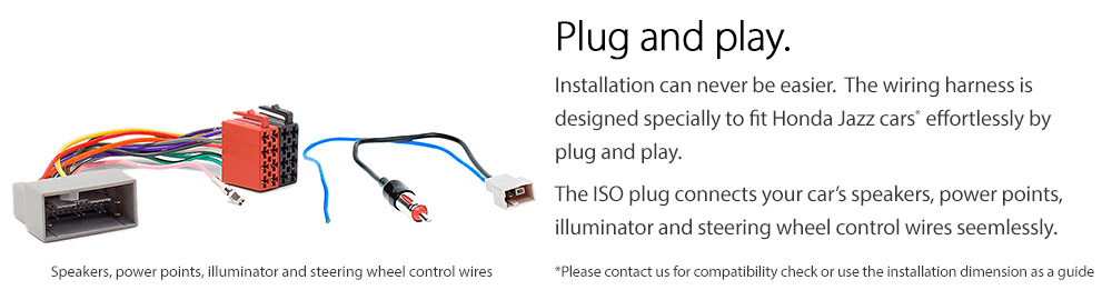 HJAZ25CP Aftermarket Honda Jazz 2nd Generation GE8 Chassis Nakamichi NAM3510-M7 Licensed Apple CarPlay Android Auto 2008 2009 2010 2011 2012 2013 7-inch Universal Double DIN Latest Australia UK European USA Original Car USB Charger 1.0A SD player radio stereo head unit details External and Internal Microphone Bluetooth Europe Sat Nav Navi Plug and Play ISO Plug Wiring Harness Fascia Kit Facia Free Reversing Camera Album Art ID3 Tag RMVB MP3 MP4 AVI MKV Full High Definition FHD 1080p DAB+ Digital Radio