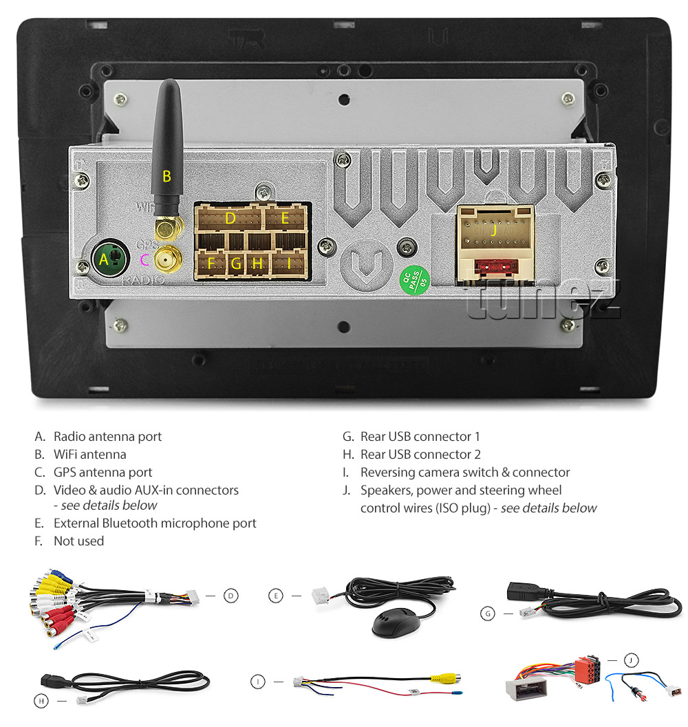 10" Android Car Player MP3 For Honda Fit Jazz GE 2008-2013 Stereo GPS