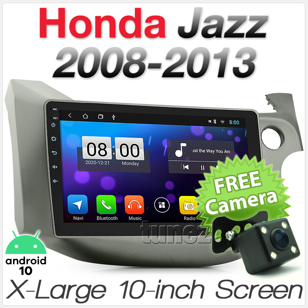 10" Android Car MP3 Player Honda Jazz GE 2010 2011 2012 Radio Stereo USB MP4