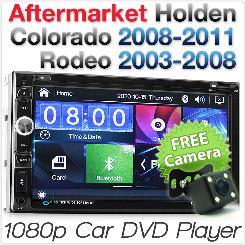 Car DVD MP3 Player Radio For Holden Colorado Rodeo USB Stereo CD Fascia ISO Kit