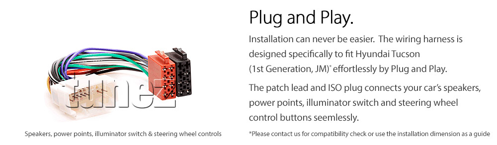 HTC01AND GPS Aftermarket Hyundai Tucson 1st Generation Gen JM chassis 2005 2006 2007 2008 2009 2010 capacitive 10 inches touchscreen Universal Double DIN Latest Australia UK European USA Original CarPlay Android Auto 10 Car USB player radio stereo 4G LTE WiFi head unit details Aftermarket External and Internal Microphone Bluetooth Europe Sat Nav Navi Plug and Play ISO Plug Wiring Harness Matching Fascia Kit Facia Free Reversing Camera Album Art ID3 Tag RMVB MP3 MP4 AVI MKV Full High Definition FHD 1080p DAB+ Digital Radio DAB + Connects2 CTSIZ001.2
