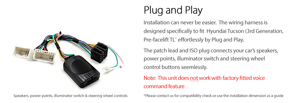 HTC02AND GPS Aftermarket Hyundai Tucson 3rd Generation Pre-Facelift TL chassis Year 2015 2016 2017 2018 9-inch touchscreen Universal Double DIN Latest Australia UK European USA Original CarPlay Android Auto 10 Car USB player radio stereo 4G LTE WiFi head unit details Aftermarket External and Internal Microphone Bluetooth Europe Sat Nav Navi Plug and Play ISO Plug Wiring Harness Matching Fascia Kit Facia Free Reversing Camera Album Art ID3 Tag RMVB MP3 MP4 AVI MKV Full High Definition FHD 1080p DAB+ Digital Radio DAB + Connects2 CTSIZ001.2