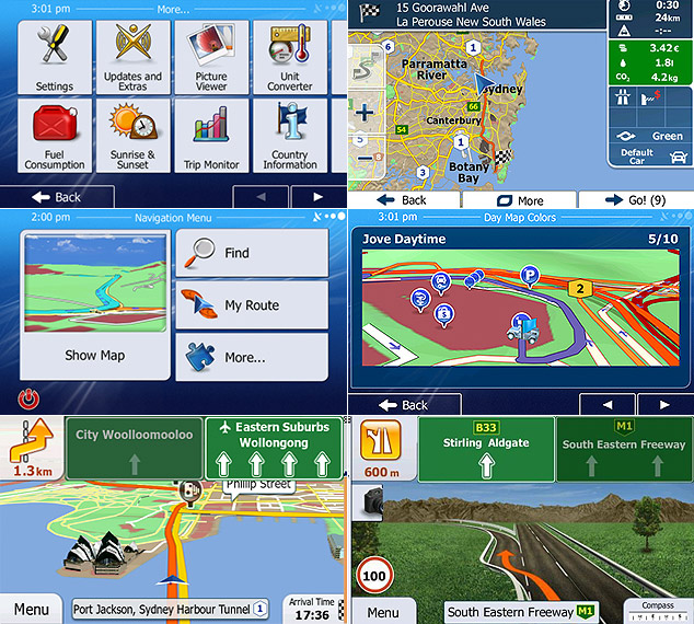 Latest Australia iGO Primo GPS NAVTEQ map tunezmart tunez screenshots