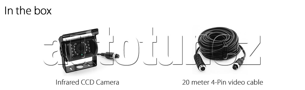 IRCAM4P01 12V 24V DC 2 3 4 Channels Camera System Caravan Motorhome Truck Trailer Bus Car Bus Van Lorry Goods Parking Reversing Park Reverse Safety Camera Surveillance Sony Lense Lens CCD 18 LED Infrared Night Vision Day Pitch Black Condition Heavy Duty 18-Months Australian Warranty 7-inch Quad View Split Screen TFT LCD digital monitor 4-Pin Waterproof video cable industry standard IP68 Dustproof CE FCC Approved RoHS Compliant Certified 20 meter