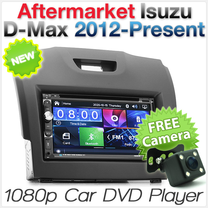 Car DVD USB MP3 Player Isuzu D-Max MU-X Stereo Radio Head Unit ISO Kit MUX CD