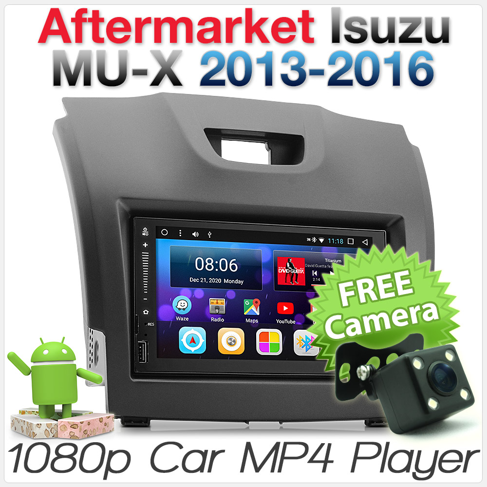 Android Car MP3 Player For Isuzu MU-X MUX Stereo Radio MP4 Head Unit Fascia Kit