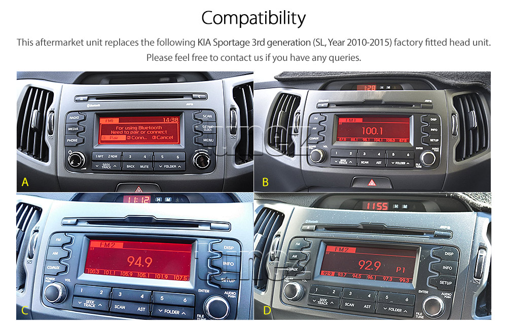 NEW Android Car MP3 Player For Kia Sportage SL 2013 Stereo