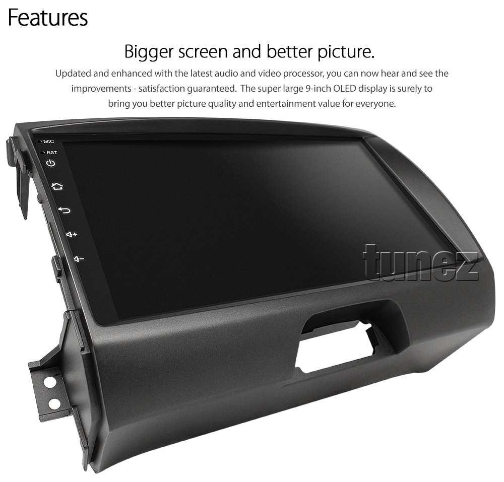 KS03AND GPS Aftermarket Kia Sportage SL 3rd Generation Gen 2010 2011 2012 2013 2014 2015 9-inch touchscreen Universal Double DIN Latest Australia UK European USA Original CarPlay Android Auto 10 Car USB player radio stereo 4G LTE WiFi head unit details Aftermarket External and Internal Microphone Bluetooth Europe Sat Nav Navi Plug and Play ISO Plug Wiring Harness Matching Fascia Kit Facia Free Reversing Camera Album Art ID3 Tag RMVB MP3 MP4 AVI MKV Full High Definition FHD 1080p DAB+ Digital Radio DAB + Connects2 CTSIZ001.2