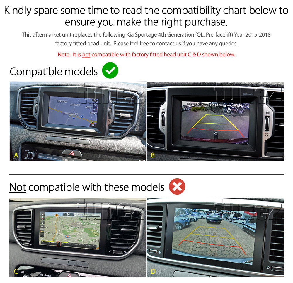 KS07AND GPS Kia Sportage QL Series Chassis 4th Generation Gen Pre Facelift Year 2015 2016 2017 2018 touchscreen capacitive 9 inches touchscreen Universal Double DIN Latest Australia UK European USA Original CarPlay Android Auto 10 Car USB player radio stereo 4GdLTE WiFi head unit details Aftermarket External and Internal Microphone Bluetooth Europe Sat Nav Navi Plug and Play ISO Plug Wiring Harness Matching Fascia Kit Facia Free Reversing Camera Album Art ID3 Tag RMVB MP3 MP4 AVI MKV Full High Definition FHD 1080p DAB+ Digital Radio DAB + Connects2 CTSIZ001.2