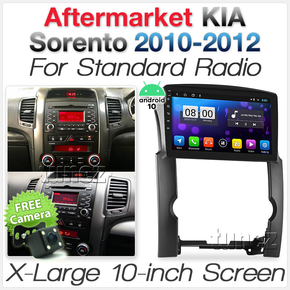 10" Android MP3 Car Player Kia Sorento XM 2010 2011 Stereo MP4 Head Unit Radio