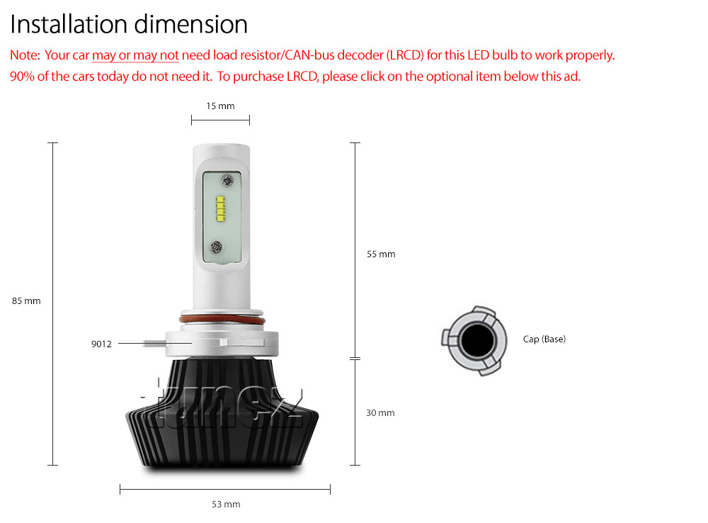 LED9012 LED HIR2 9012 PX22d LUXEON Z ES ZES by Lumileds Philips Light Lamp Bulb Headlight Headlamp Head UK United Kingdom USA Australia Europe For Toyota C-HR CHR 2017 2018 2019 High Beam Low Hi Lo 6500K Daylight Colour Color Bright White Heat Sink Waterproof Dustproof 6063 Auluminium Alloy IP65 External Driver Detachable 2-Year Warranty 24-months Direct Replacement For Halogen and Xenon 4000lm 4000 lumens 25W 50W 100W 16000lm 16000 8000 8000lm