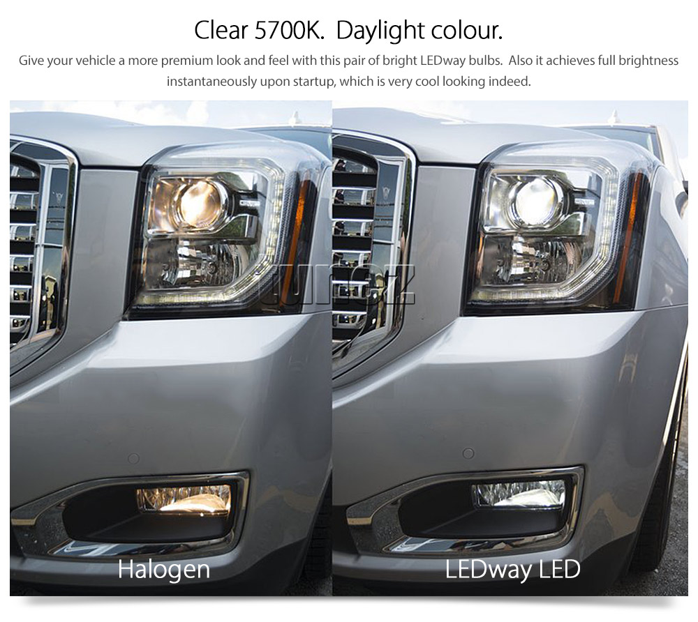 9005 HB3 LED Car Headlight Bulb Kit High Beam For Toyota Land Cruiser Camry RAV4