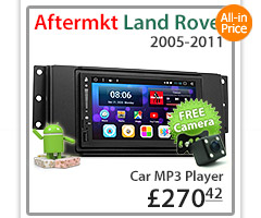 LRD11AND GPS Land Rover Disco Discovery 3 Freelander 2 Generation Gen Year 2005 2006 2007 2008 2009 2010 2011 7-inch Universal Double DIN Latest Australia UK European USA Original Android 7.1 Nougat car USB Charger 2.1A SD player radio stereo head unit details Aftermarket External and Internal Microphone Bluetooth Europe Sat Nav Navi Plug and Play ISO Plug Wiring Harness Steering Wheel Control SWC CTSLR006.2 Connects2 Matching Fascia Kit Facia Free Reversing Camera Album Art ID3 Tag RMVB MP3 MP4 AVI MKV Full High Definition FHD Apple AirPlay Air Play MirrorLink Mirror Link 1080p DAB+ Digital Radio DAB +