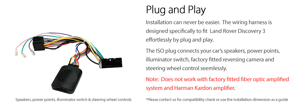 LRD13AND GPS Aftermarket Land Rover 3 Discovery 2 Year 2005 2006 2007 2008 2009 2010 2011 capacitive 9 inches touchscreen Universal Double DIN Latest Australia UK European USA Original CarPlay Android Auto 10 Car USB player radio stereo 4G LTE WiFi head unit details Aftermarket External and Internal Microphone Bluetooth Europe Sat Nav Navi Plug and Play ISO Plug Wiring Harness Matching Fascia Kit Facia Free Reversing Camera Album Art ID3 Tag RMVB MP3 MP4 AVI MKV Full High Definition FHD 1080p DAB+ Digital Radio DAB + Connects2 CTSIZ001.2