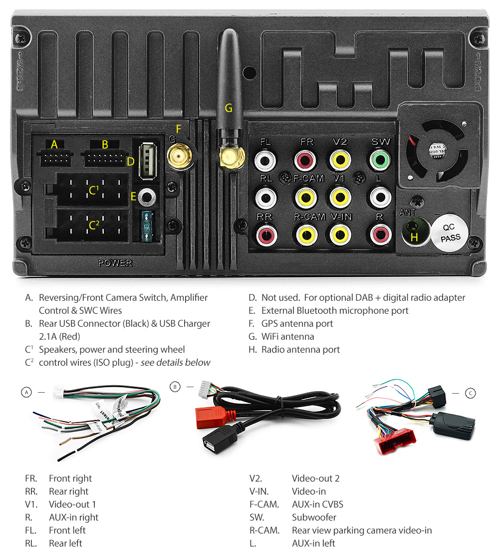 M310AND GPS Aftermarket Mazda3 Mazda 3 1st Generation BK1 BK2 BK Series 1 2 Gen Year 2003 2004 2005 2006 2007 7-inch Double-DIN Original Android 7.1 Nougat car USB Charger 2.1A SD player radio stereo head unit details Aftermarket External and Internal Microphone Bluetooth Europe Sat Nav Navi Plug and Play ISO Plug Wiring Harness Matching Fascia Kit Facia Free Reversing Camera Album Art ID3 Tag RMVB MP3 MP4 AVI MKV Full High Definition FHD AirPlay Air Play MirrorLink Mirror Link 1080p DAB+ Digital Radio DAB + Double DIN tunez tunezmart BOSE audio system Patch Lead Steering Wheel Control Compatible SWC CTSMZ004.2 Connects2