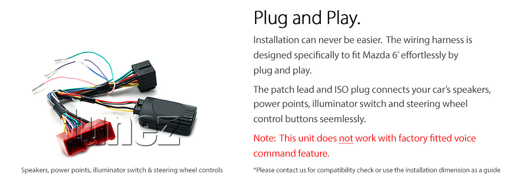 M602AND GPS Aftermarket Mazda Mazda6 6 GJ Series Chassis 3rd Generation Gen Pre Facelift Year 2012 2013 2014 large 9-inch 9' touchscreen Universal Double DIN Latest Australia UK European USA Original CarPlay Android Auto 10 Car USB player radio stereo 4G LTE WiFi head unit details Aftermarket External and Internal Microphone Bluetooth Europe Sat Nav Navi Plug and Play ISO Plug Wiring Harness Matching Fascia Kit Facia Free Reversing Camera Album Art ID3 Tag RMVB MP3 MP4 AVI MKV Full High Definition FHD MyLink My Link 1080p DAB+ Digital Radio DAB + Connects2 CTSIZ001.2