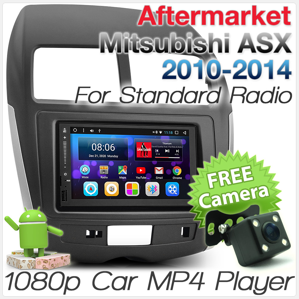 Android Car MP3 Player Mitsubishi ASX 2010-2015 XA XB Radio Stereo Head Unit MP4