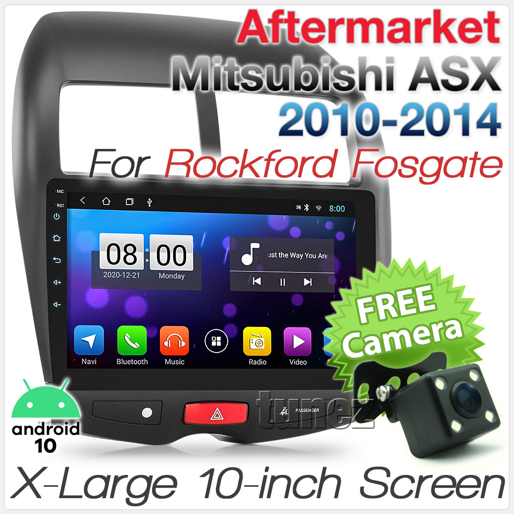 10" Android Car MP3 Player For Mitsubishi ASX XA XB 2011-2014 Rockford Radio GPS