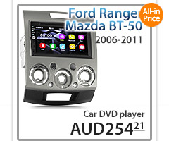 MBT10DVD Ford Ranger PJ PK Mazda BT-50 2006 2007 2008 2009 2010 2011 MK1 MK2 7-inch Double DIN Direct Loading design car DVD USB SD player radio stereo head unit details Aftermarket External and Internal Microphone Bluetooth MP3 MP4 AVI MKV RMVB Fascia Facia Kit Panel Trim ISO Plug Wiring Harness Reversing Camera 1080p FHD HD Full High Definition 3.5mm AUX-in Plug and Play Installation Dimension tunez tunezmart Patch Lead Compatible 