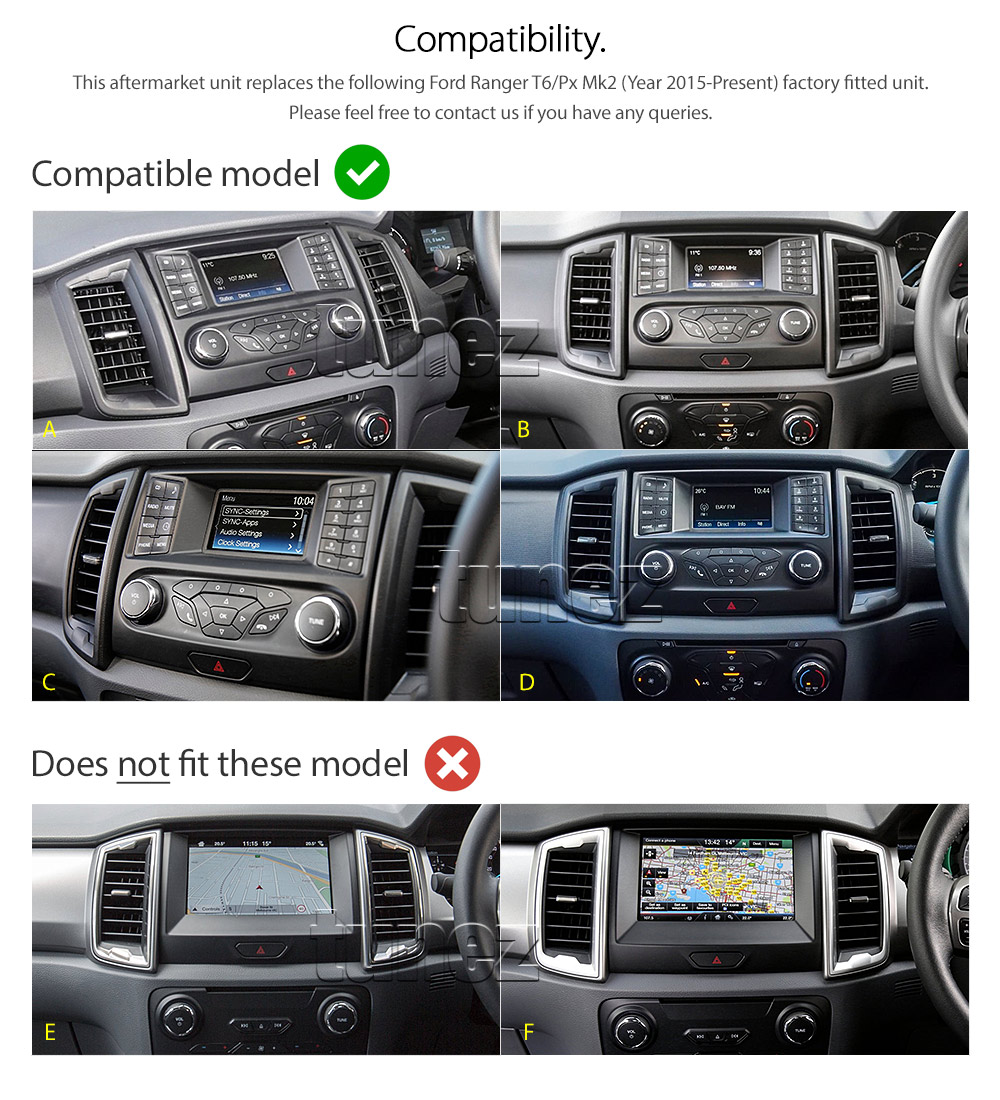 Ford Ranger Wildtrak Dab Radio