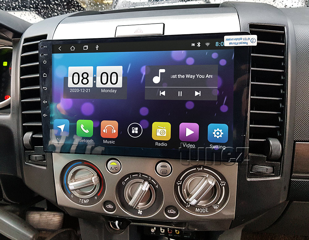 9" Android Car MP3 Player For Mazda BT50 BT50 UN Radio Stereo Head