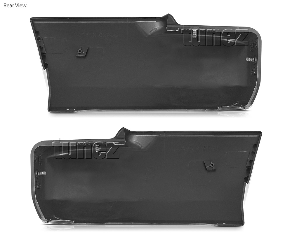 MGTLC03 Toyota Land Cruiser Short Wheelbase 2 3 Two Three Door J71 J70 70 Series LandCruiser Single Cab Aftermarket Pair 2011 2012 2013 2014 2015 2016 2017 2018 Rear Bumper Guard Protector Left Right 2 Pieces Set Complete