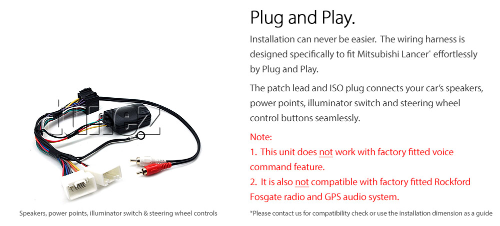 MLC11CP Aftermarket Mitsubishi Lancer 5th Generation CJ NAM3510-M7 Licensed Apple CarPlay Android Auto 2007 2008 2009 2010 7-inch Universal Double DIN Latest Australia UK European USA Original Car USB Charger 1.0A SD player radio stereo head unit details External and Internal Microphone Bluetooth Europe Sat Nav Navi Plug and Play ISO Plug Wiring Harness Fascia Kit Facia Free Reversing Camera Album Art ID3 Tag RMVB MP3 MP4 AVI MKV Full High Definition FHD 1080p DAB+ Digital Radio